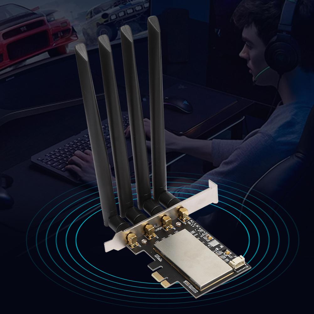 BCM94360CD Adapter NGFF To PCI E Converter Desktop Wireless Network Card Adapter Card