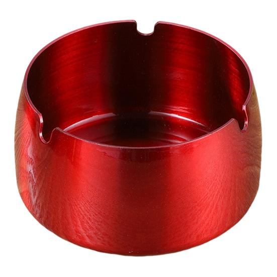 Stainless Steel Ashtray with 3 Slots Heat-resistant Heavy Duty Metal