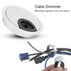 4pcs Zinc Alloy Desk Grommet 60mm Diameter Wire Cord Organizer Durable Cable Hole Cover  Home