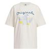 Originals Graphic Comfortable Casual Simple Versatile Moisture-Wicking Short Sleeve T-Shirt Women Tops Pink White KB8958
