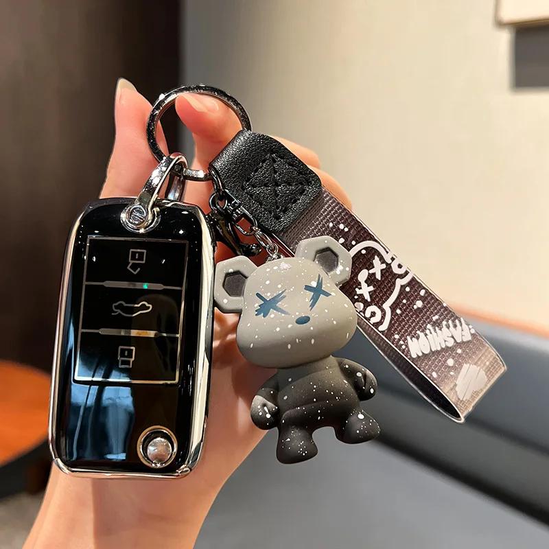 

Fashion New Tpu Key Cover Case Shell Holder For Roewe Rx5 Mg3 Mg5 Mg6 Mg7 Mg Zs Gt Gs 350 360 750 W5 Accessories Car-Styling