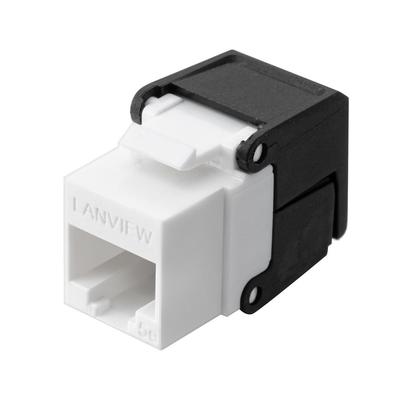 Lanview Cat5E Unshielded Keystone Jack, Lvn128076