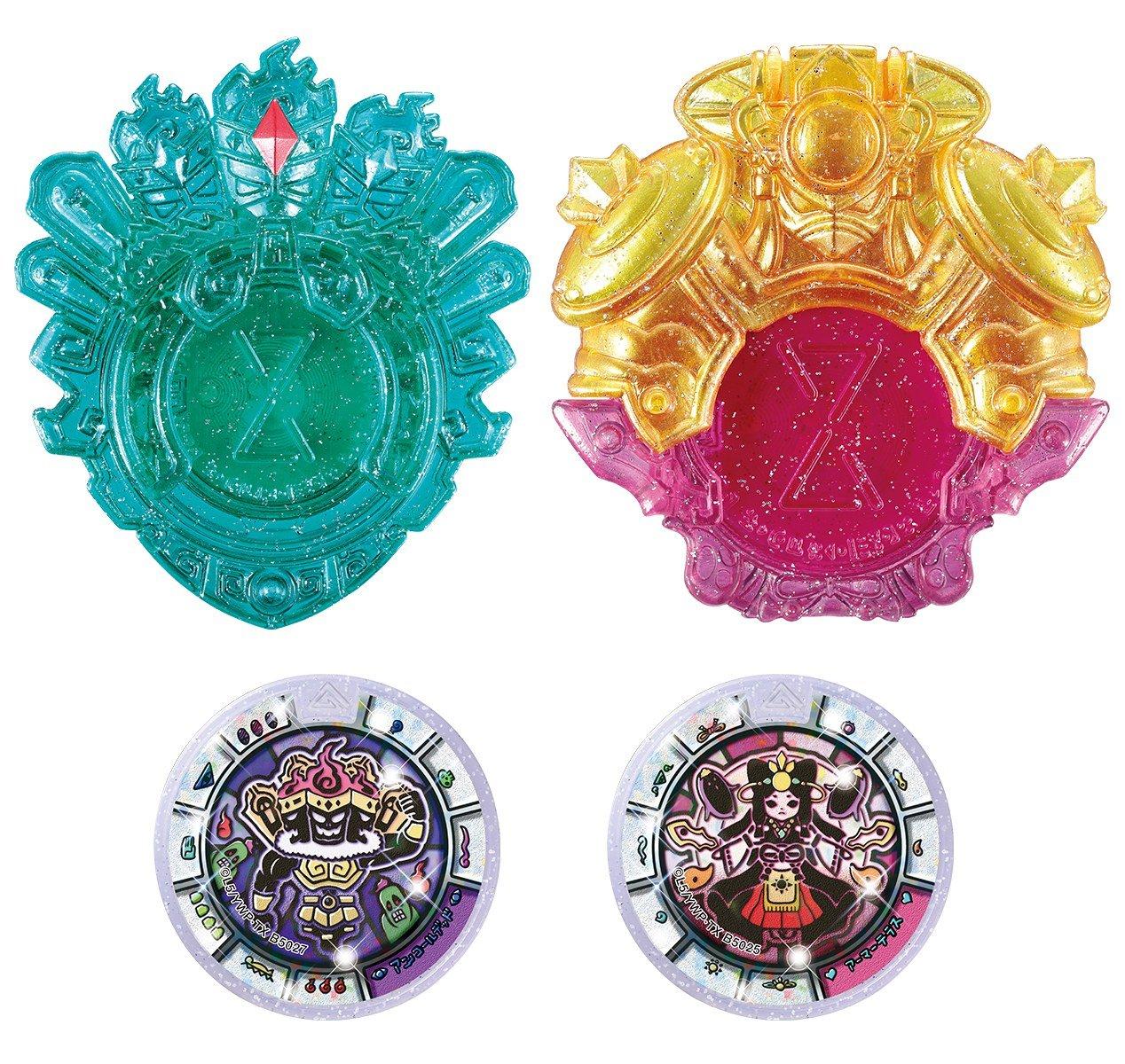

Yokai Watch Treasure Yokai Emblem Kaseki Medal Set SP Encore Terrace & Dead/Armor
