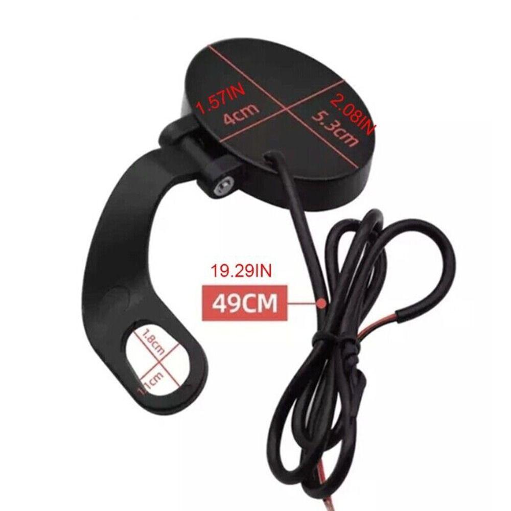 Metal Voltage Display For Car Motorcycle 12V24V Battery Voltmeter Display  Motorcycle