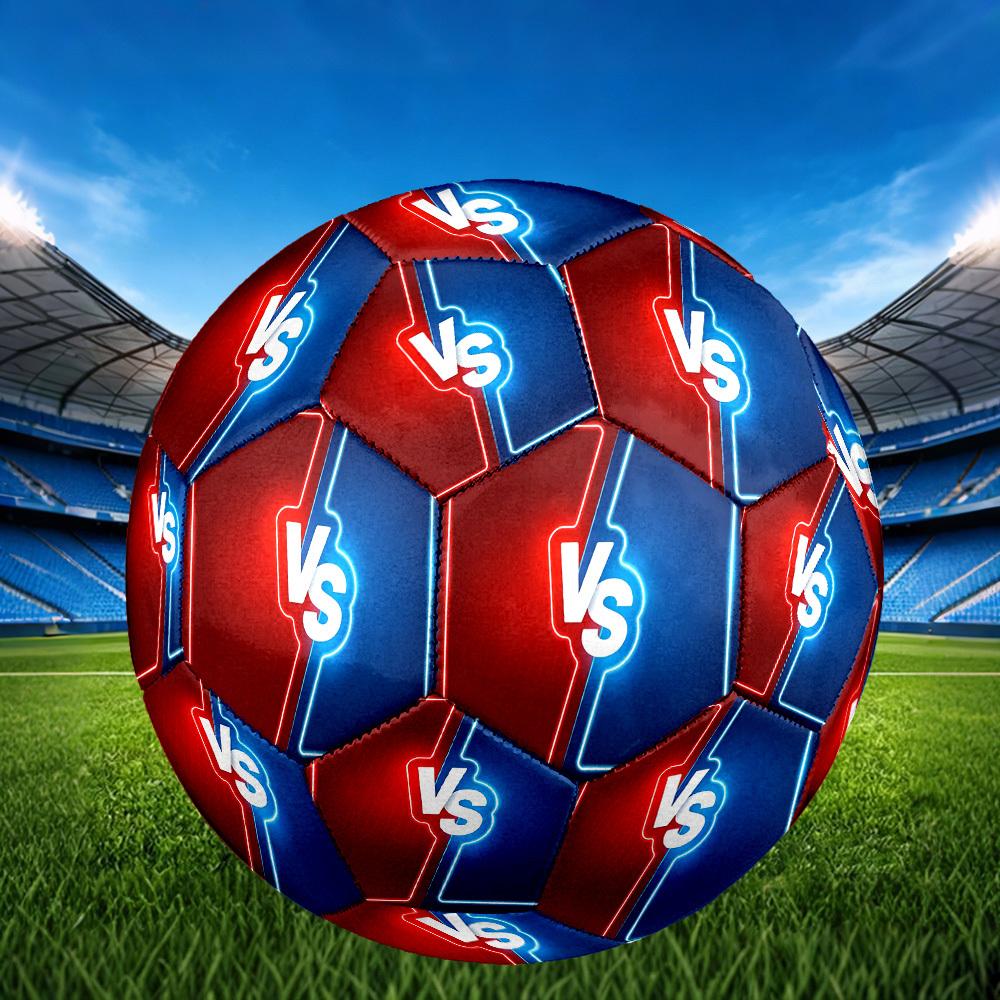 1pc Rivalry Clash Size 5 Soccer Ball Professional Match Training Football Indoor &Outdoor Sports Ball Lightweight Durable c6567