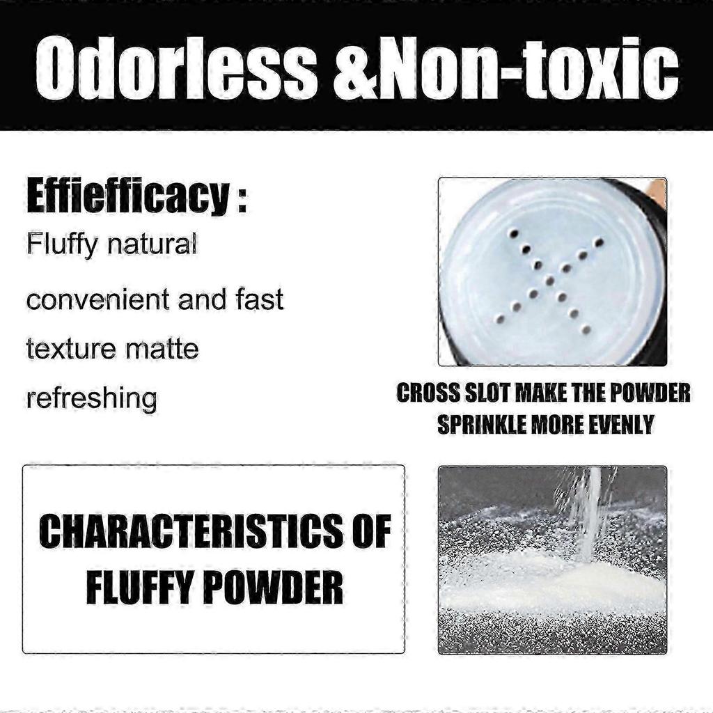 East Moon Men's Styling Texture Powder Effective Moisturizing Shaping Hair Fluffy Lasting Cool Styling -