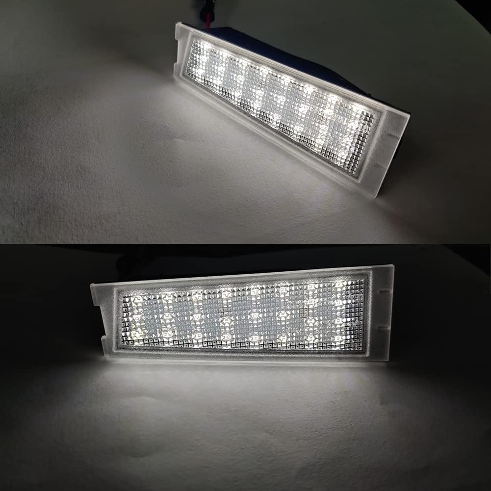 

2Pcs LED License Plate Lights Number Lamp for Ca dillac CTS CTS-V Sedan 2008 2009 2010 Powered by High Power SMD Xenon White LED Error Free