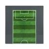 Baseplate Sportiva per Basket e Calcio Giocattolo da Costruzione Assemblabile per Bambini J094A32X32 Particelle Piccole