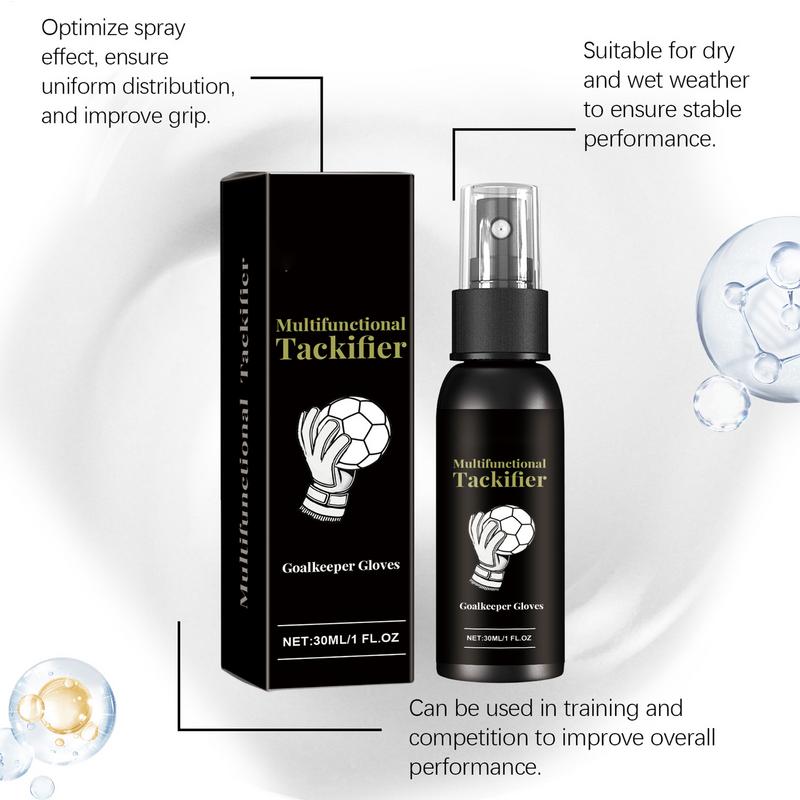 Goalkeeper Gloves Grip Spray Safe Gentle Goalkeeper Gloves Spray Gloves Wash & Prepare Sports Hand Grip Spray Glove Grip Spray