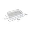 Clear PET Makeup Bag Waterproof Anti-leak Zippers Large Capacity Multi-use Toiletry Organizer for Global Travelers
