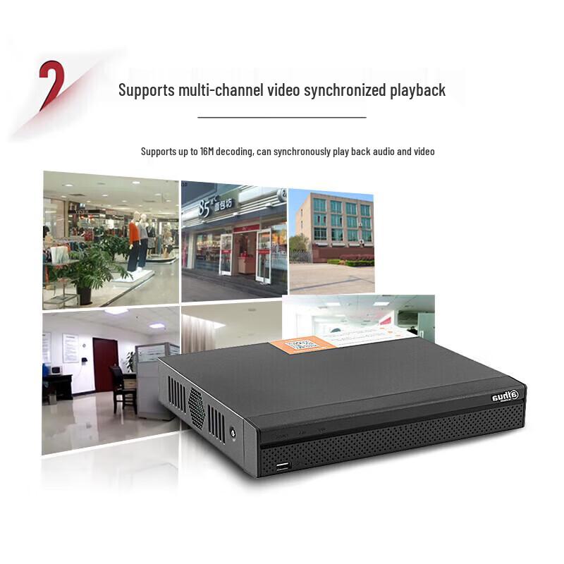 Dahua 10-Channel Network Video Recorder CN plug (adapter included)
