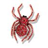 Exaggerated Retro Spider Diamond Brooch Alloy Brooch Creative Horror Series Fashion Alloy Clothes Accessories