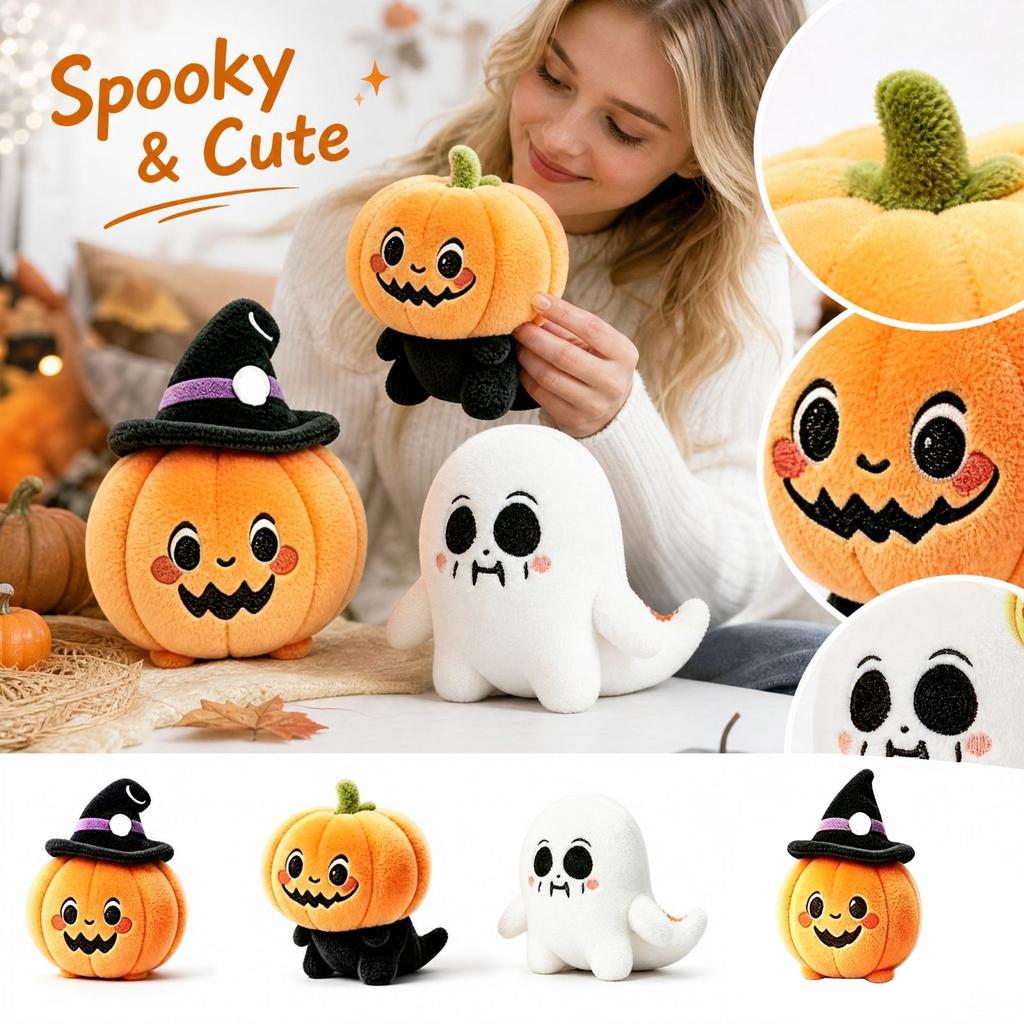 Cute Soft Stuffed Animal Plush Doll for Home Decor and Play, Birthday Gift for Kids and Adults