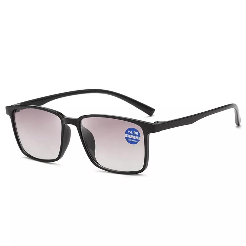 Bifokale Lesebrille Damen Herren Sun Optics Lesebrille Doppellicht Altersichtbrille Herren Damen Ferne und Nähe +1,0 bis +4,0