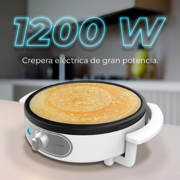 Crepe Maker - Cecotec - Fun Creepy - 1200W - Non-stick - Diameter 30.5 Cm