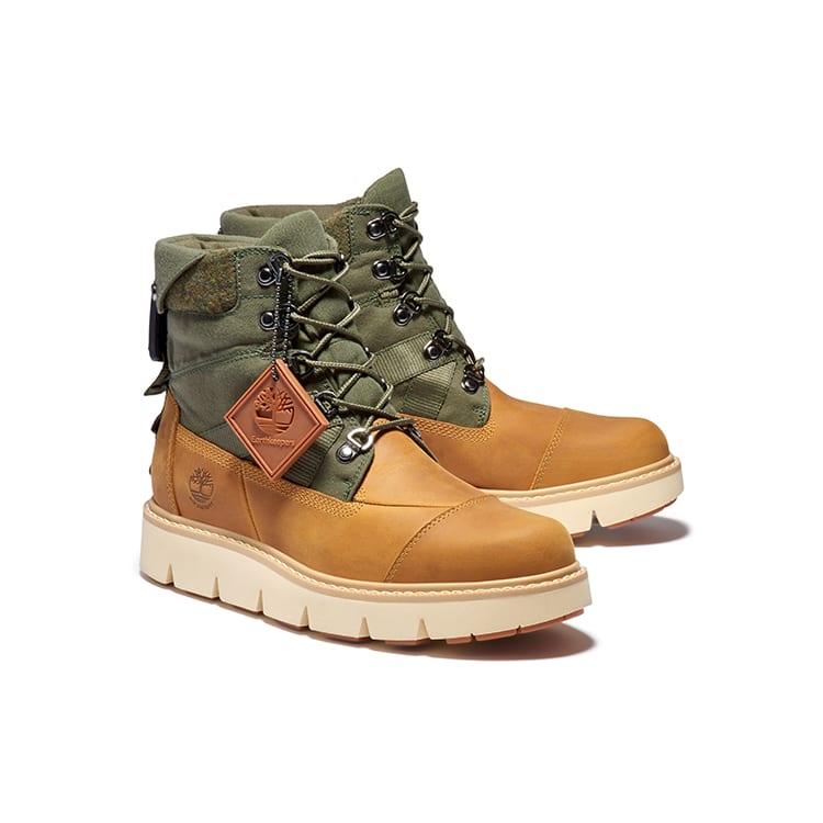 Timberland Raywood 6 Inch EK+ Waterproof Boots 'Wheat Nubuck With Green' Women's A42HP231