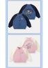 Kids' Cartoon Print Baseball Jacket: Korean Style Spring/Autumn Long Sleeve Coat for Boys and Girls