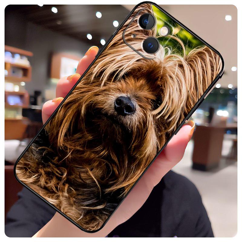 Mini Yorkshire Terrier Case For iPhone 14 Pro Max 16 15 11 12 13 17 Pro Max mini 15 16 Plus 16e 17 Air Phone Cover