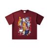 260 GSM Double Yarn 32 Count 100% Cotton Dandadan V25 Okarun Print Unisex Heavy Cotton T Shirt
