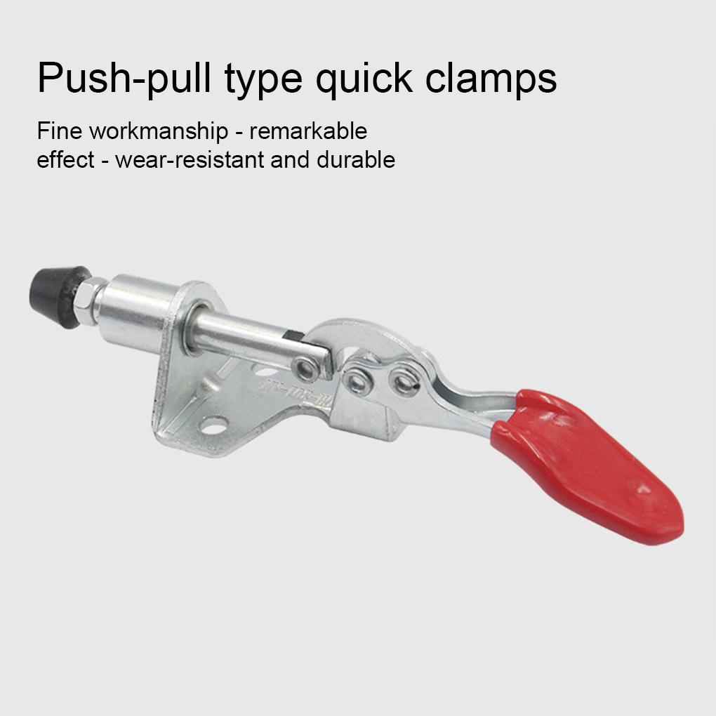 4X Vertical Toggle Clamps Set Hand Tool Heavy Duty Clamp Pneumatic Clip