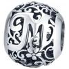 Charms Für Pandora Anhänger Charm Buchstabe M Silber 925