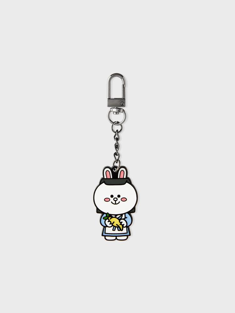 LINE FRIENDS Cony Tourist Metal Keyring