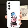 Anime RE ZERO Ram Rem Phone Case For Samsung Galaxy S21 S22 S23 S24 S25ULTRA FE Ultra Plus5G A52S Transparent Cover