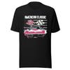 Červená vette C3 Americký klasický vůz Vette 3. generace Grafické Unisex tričko