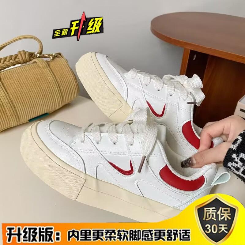 Autumn 22 new muffin platform wear student casual dad shoes 35 красный