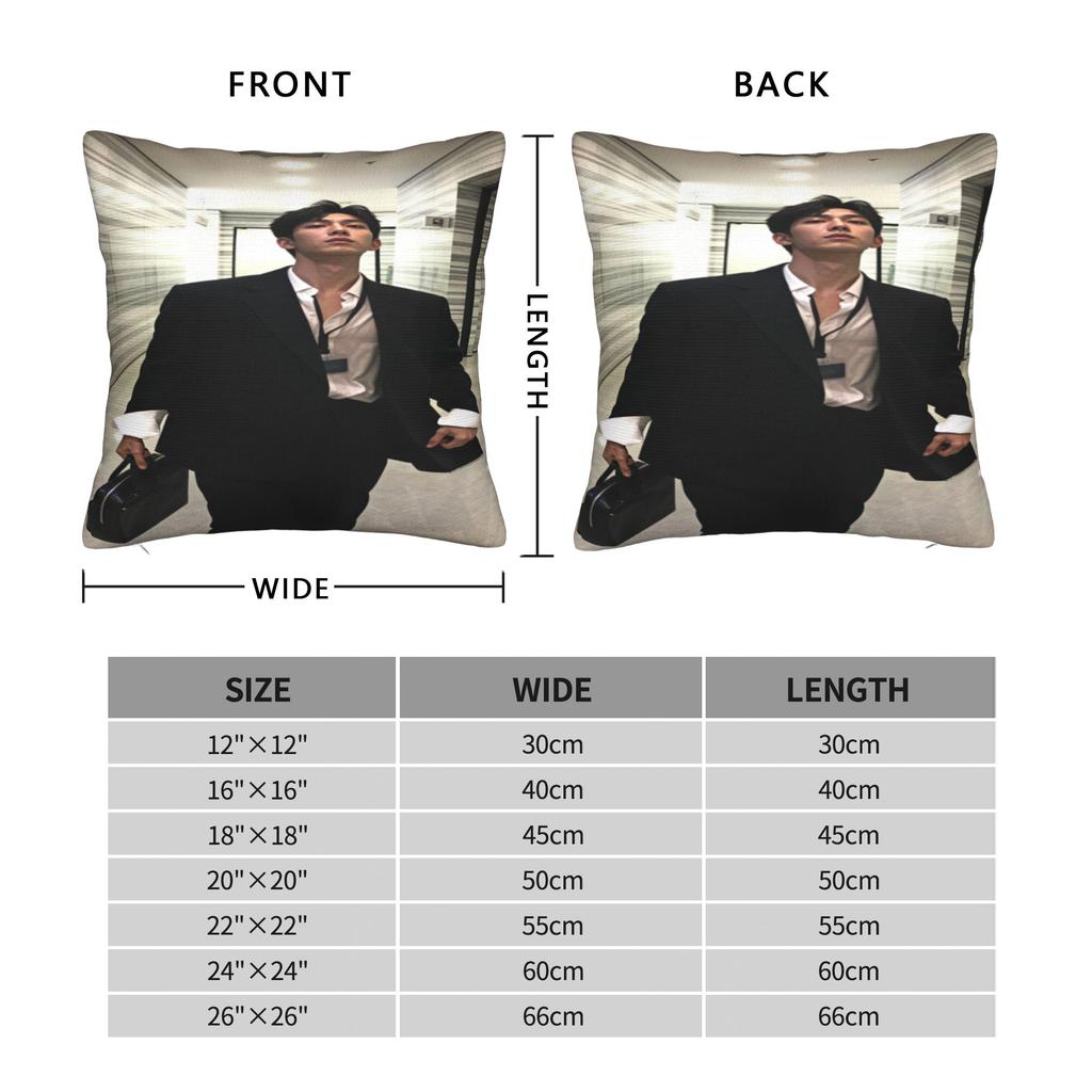 Jing Boran Sun Qian Luke Flora  Pillow Case  Print Pillow Cover Cute Funny Cushion Cover For Living Room Bed Chair