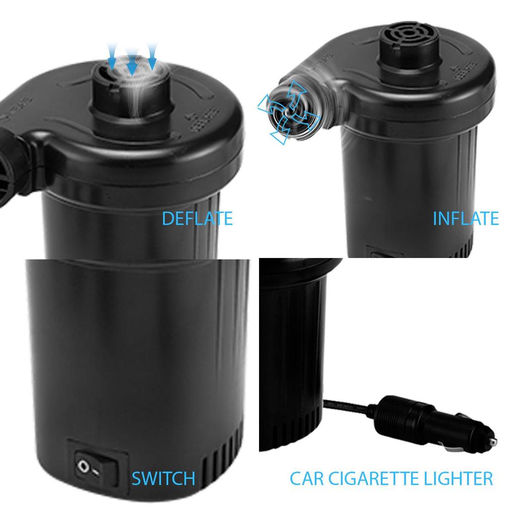 Car-mounted Air Pump XPOWER DC12V Multi-use Air Blower Inflatable Camping Bed Mattress Pool AP-115
