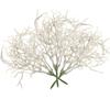 Christmas Decorations Scrapbooking Snow Pine Branch White Grass Artificial Plant Simulation Flowers