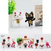 Dan Da Dan Fast Car Ornament Pvc Model With Fortune Cat For Gift And Collection