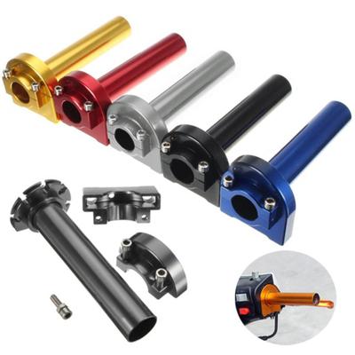 Motosiklet Scooter için Gaz Kelebeği CNC Alüminyum Boru Gidonu Aksesuarlarını Yenileyin