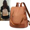 Large Capacity Backpack, Women's Retro Casual Plaid Multi-purpose Single Shoulder Backpack, Printed Fashionable and Versatile Backpack