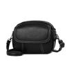 2023 New Pure Color Small Bag Soft Leather Women's Bag Fashion Casual Crossbody Bag