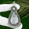 Ocean Jasper Gemstone Anniversary Trendy Handmade Pendant 925 Sterling Silver