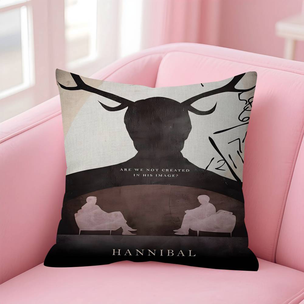 Hannibal Classic Movie Cushion Cover Decorative Pillow Sofa Home Decor Case Pillow Cases