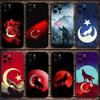Türkischer Wolf Truthahn Flagge Handyhülle Für Apple iPhone 15,14,13,12,11,Pro,X,XS,Max,XR,Plus,Mini Weiche Schwarze Hülle