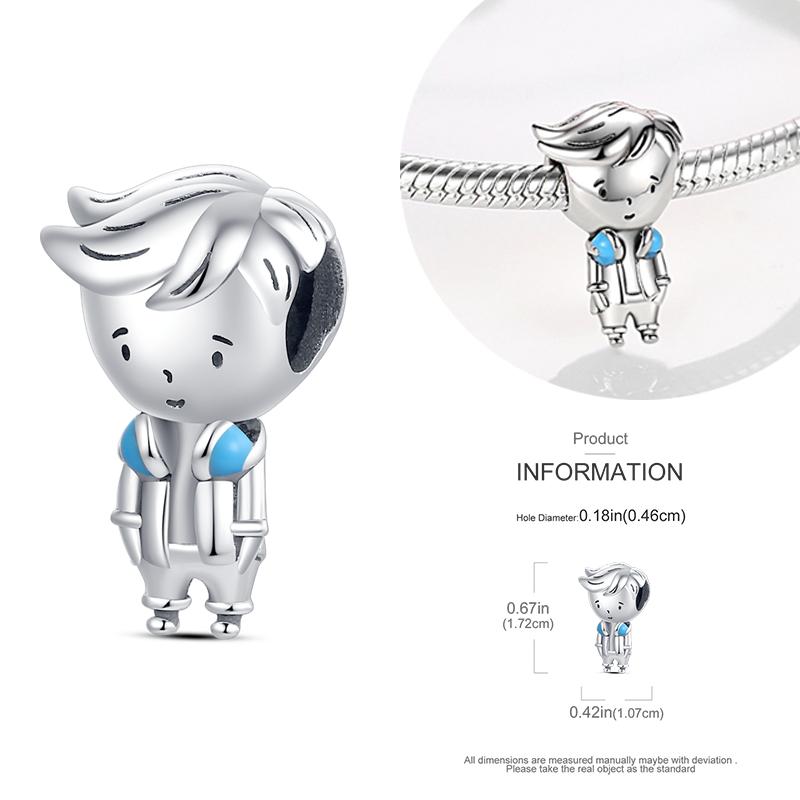 Charms Copper Beads For Women Fit Original Bracelet Animals Diy Pendants Jewelry