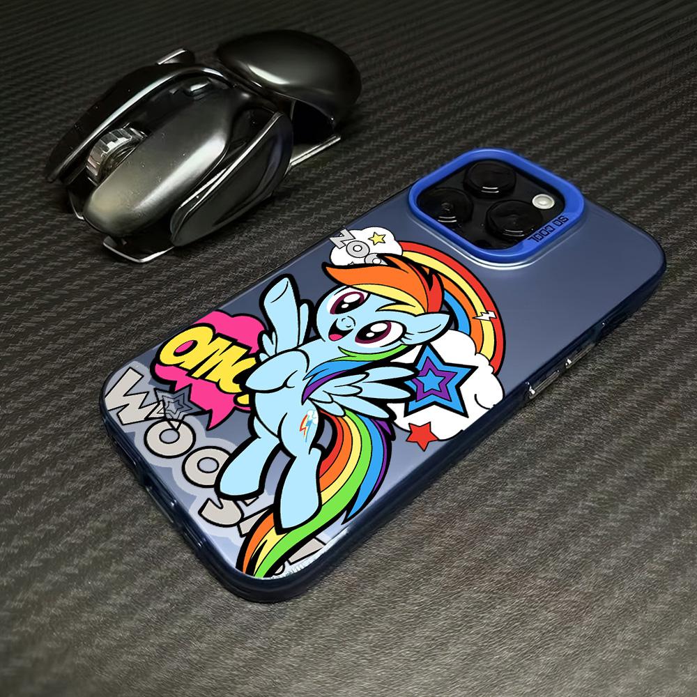 Cute cartoon pony Phone Case for Samsung Galaxy S26 S25 S24 S23 S22 S21 20 Note20 FE Ultra Edge Plus 4G 5G Anti Fall Matte Cover