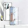 Case for Huawei P60 P50 P40 P30 Pro with Double Sided Tempered-Glass & Metal Frame Phone Bumpers Full Lens Protection Cover