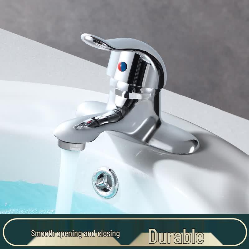 WenCheng 304 Stainless Steel Hot & Cold Basin Faucet