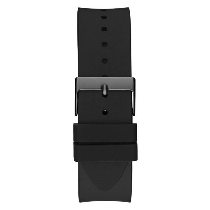 Guess G Bossed Montre Homme Acier Noir Silicone Noir GW0625G3
