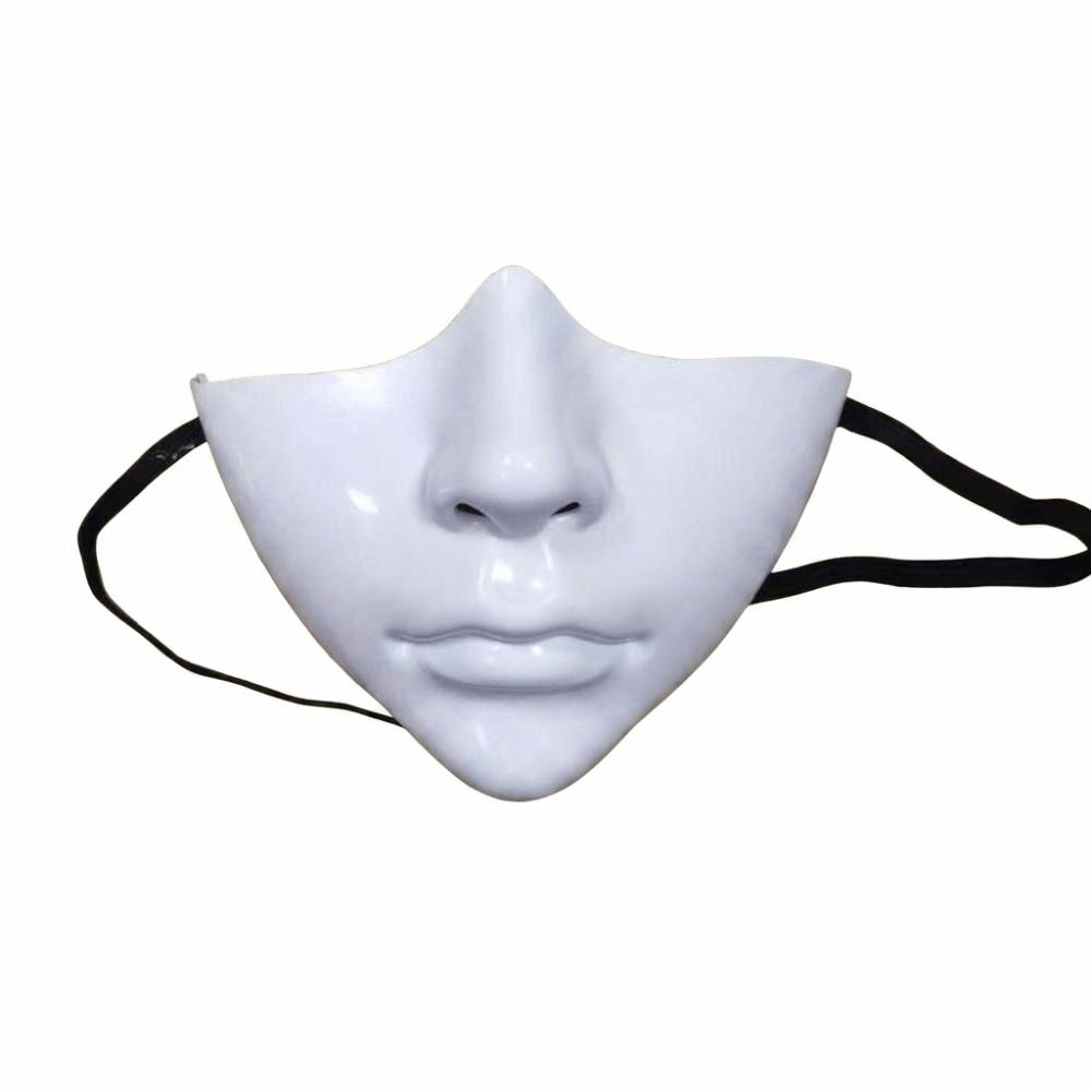 Technological Halloween Mouth Cover Exquisite Masquerade Mask Half Face Mask Carnival