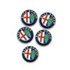 Car Stickers For Alfa Romeo 5/10Pcs Car Key Badge Sticker For Alfa Romeo 156 159 147 4C 8C 166 Giulia Giulietta Mito Stelvio Spi