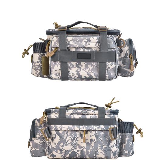 Outdoor Sports Single Shoulder Waist Pack Fishing Lures Reel Storage Bag Pouch