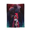Deads by Daylights Flannel Blankets Video Games Awesome Throw Blankets for Home Hotel Sofa 150*125cm Bedspread,