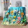 Coperta Bambino Carina The Octonauts Barnacles, Morbida Coperta Plaid per Casa Camera da Letto Letto Divano Picnic Viaggio Ufficio Coperta