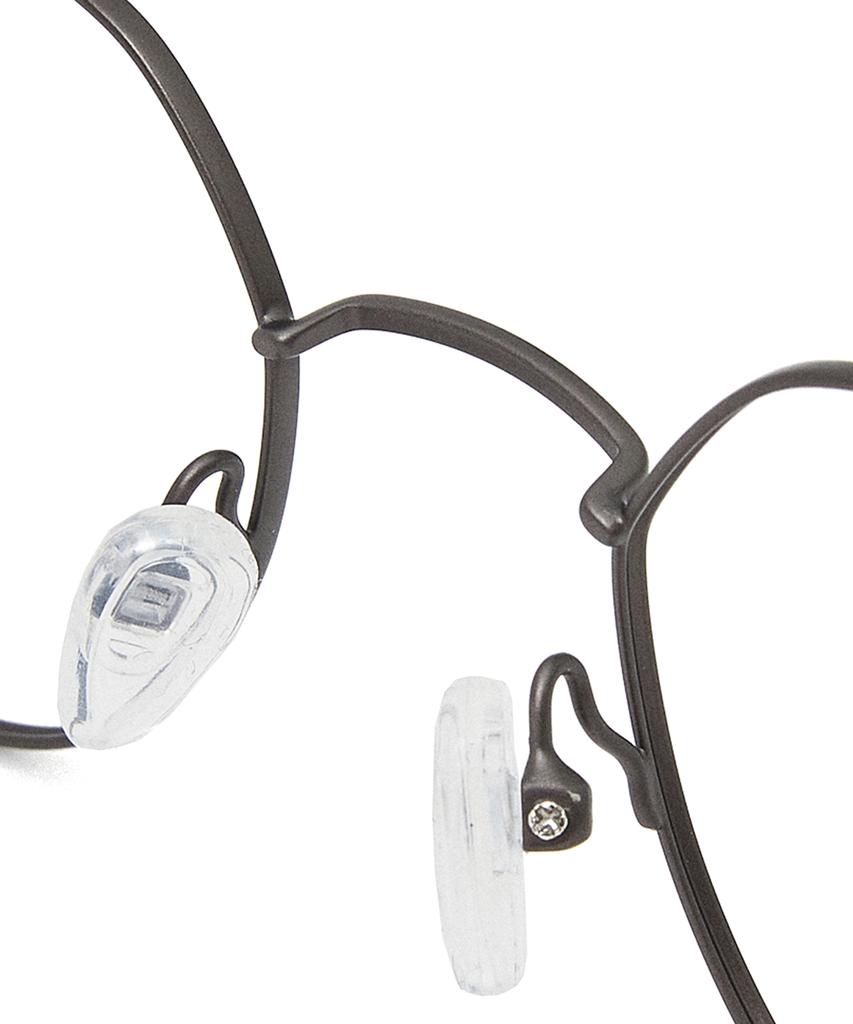 Loulou R Eye 181 Round Hinge Glasses 50 Gray